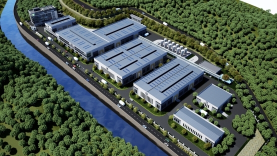 年产8万吨以恒有机硅湖北全新现代生产基地建设稳步进行(图2)