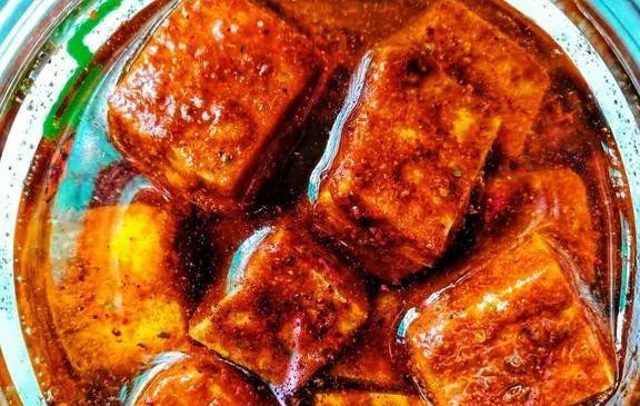 家庭版香辣腐乳的制作过程成本低味道香！(图7)