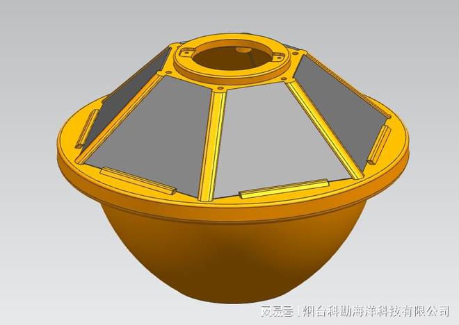 便携式密封一体化波浪水文气象浮标壳体(图3)